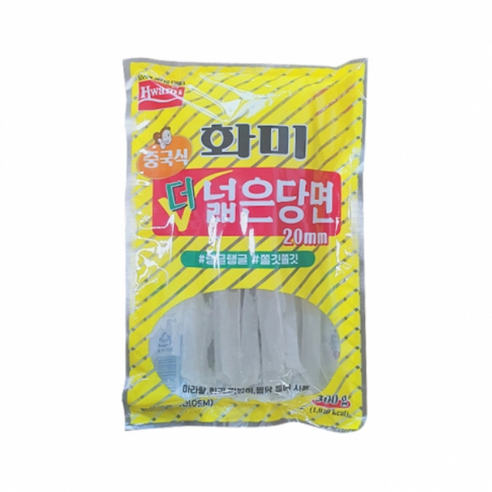 화미 중국식 더 넓은 당면 20mm, 300g, 1개