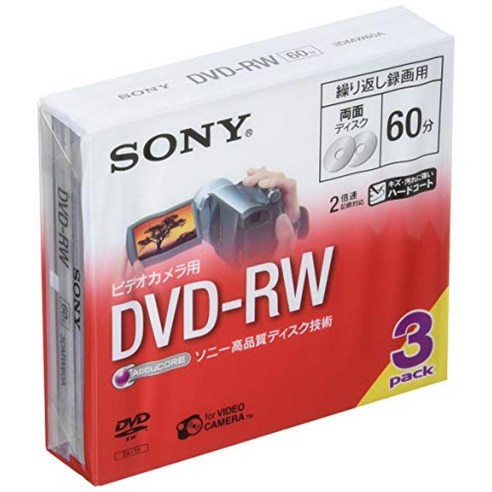 SONY 소니 비디오 카메라 DVD-RW (8cm) 3 팩 3DMW60A, 상품명참조 피씨내장형dvd플레이어