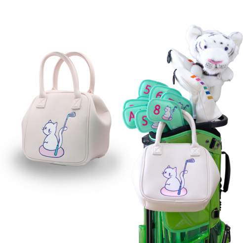 세련되고 기능적인 코헵스 여성용 골프 토트백