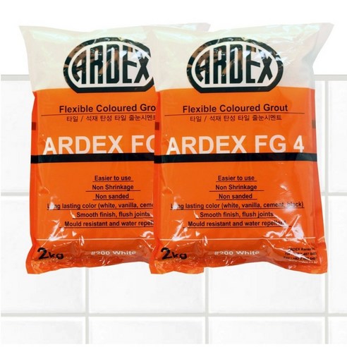 아덱스 ARDEX FG4 고탄성 방수 줄눈 시멘트 2개, 라이트 그레이