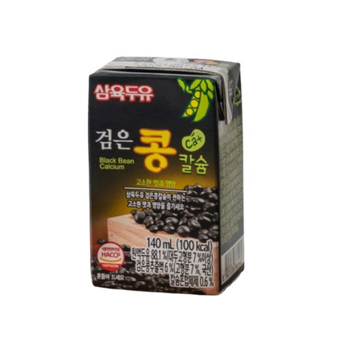 삼육두유 검은콩 칼슘 140ml 24개, 삼육두유 검은콩 칼슘 140ml 24