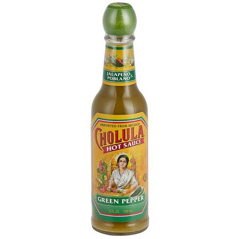 초룰라 핫 소스 그린 페퍼, 1개, 150ml