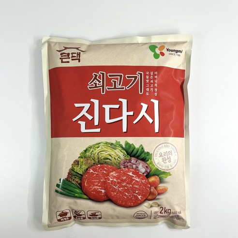 큰댁 영미 쇠고기 진다시, 6개, 2kg