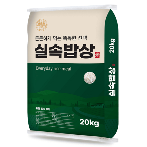 횡재미가 백미 햅쌀 20kg, 1개, 20kg