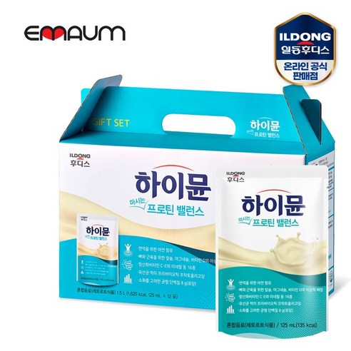 하이뮨 마시는 프로틴 밸런스, 125ml, 250개