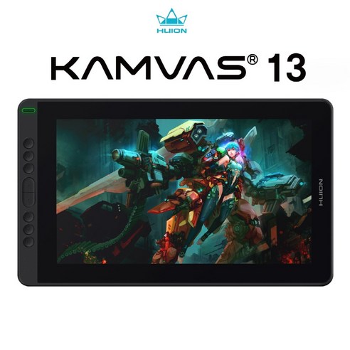 휴이온 KAMVAS13(블랙) FHD 13인치 액정타블렛 창작자를 위한 완벽한 도구