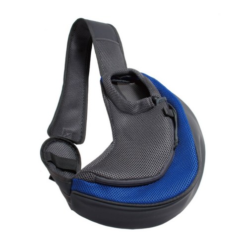네발자국 반려동물 메쉬슬링백 (2sizes 7colors), 블루, 2개