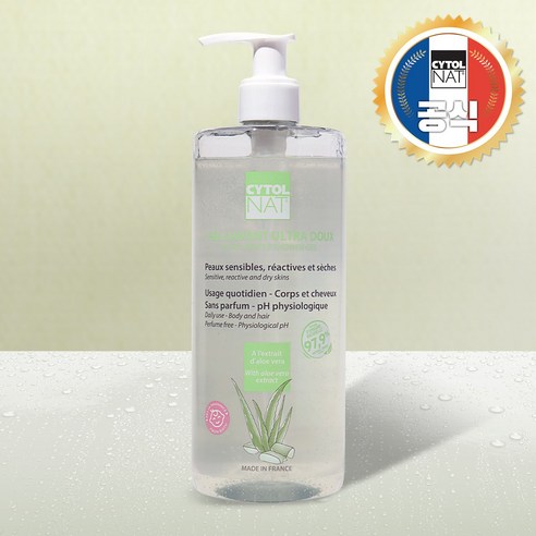싸이톨낫 프랑스 울트라 젠틀 샤워젤 바디워시: 부드러운 피부를 위한 완벽한 선택 바디클렌저