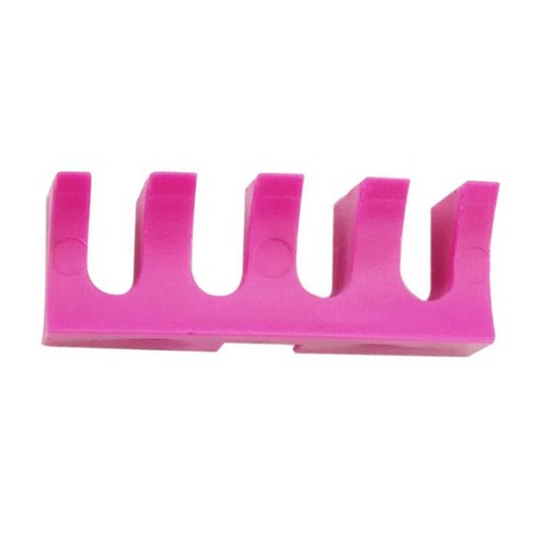 PVC 배드민턴 라켓 부하 스프레더 어댑터 라켓 부착 문자열 기계 도구 분산 압력 파손 및 변형 방지, 장미