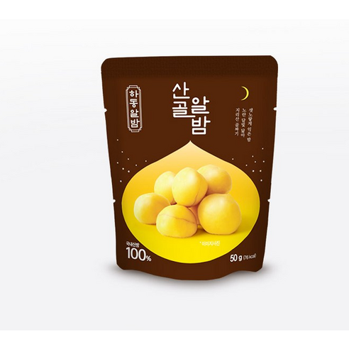 에코맘의산골이유식 산골 알밤, 20개, 50g