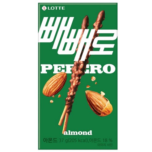 빼빼로  롯데제과 아몬드빼빼로, 32g, 60개