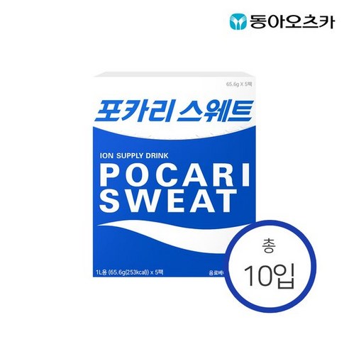 동아오츠카 포카리스웨트 분말 65.6g 10입 수분 이온