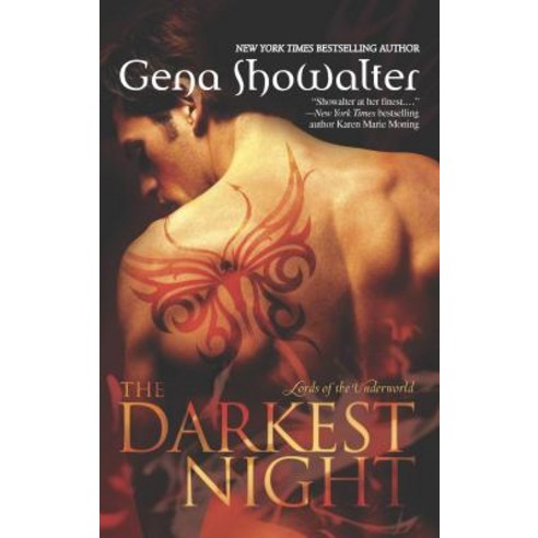 (영문도서) The Darkest Night Mass Market Paperbound, Hqn, English, 9780373775224