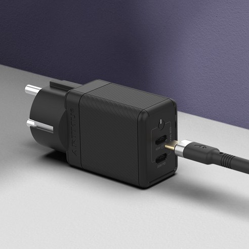 모바일 충전의 혁명: 아트뮤 USB PD 45W PPS GaN 접지 듀얼 초고속 충전기 GA310