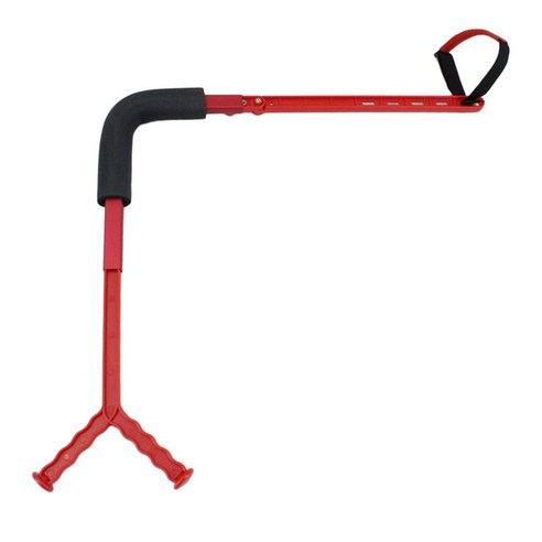 접이식 골프 스윙 트레이너 스윙 평면 제스처 정확한 각도 훈련 보조, ABS 플라스틱, 빨간