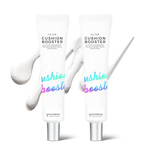 여우화장대 필터 쿠션부스터 40ml, 2개