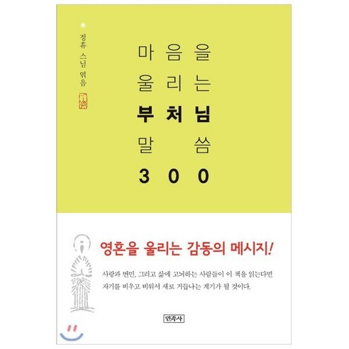 마음을 울리는 부처님 말씀 300, 민족사