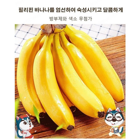 2+2/3+3 말린 바나나칩 500g 바삭바삭한 바나나 칩 무첨가 무설탕 바나나 칩, [1봉지]500gx1