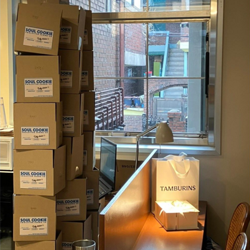 [ 쿠키맛집 성수동 소울레터커피의 '소울쿠키' ] (단품) 수제쿠키 성수카페 성수동맛집, 85g, 1개