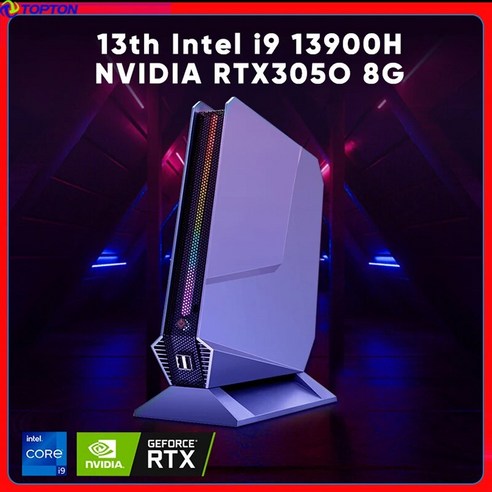 고사양미니PC 세대 i9 13 i7 게이밍 Topton 13900H PC 12700H, 04=32GBDDR41TBNVMe i56600 Best Top5