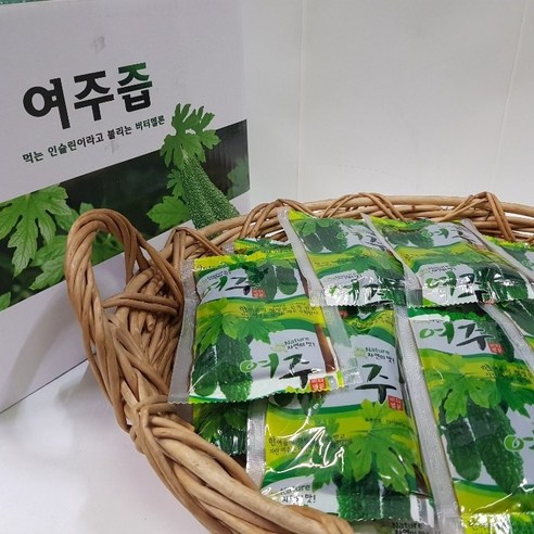 중리농원 여주즙 50팩 + 맛보기 사은품 / 100ml, 50개