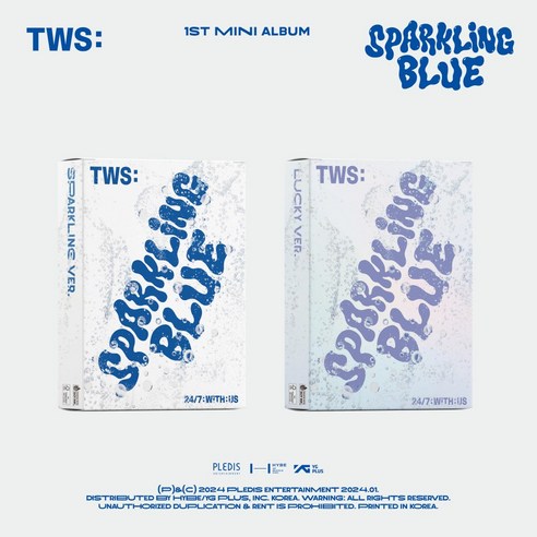 투어스 TWS - 1st Mini Album [Sparkling Blue] 랜덤버전