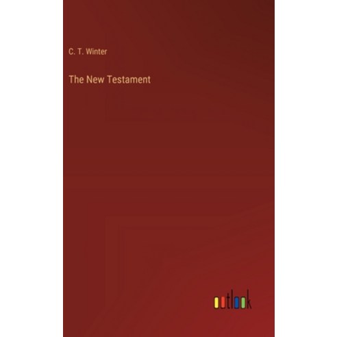 (영문도서) The New Testament Hardcover, Outlook Verlag, English, 9783368179854
