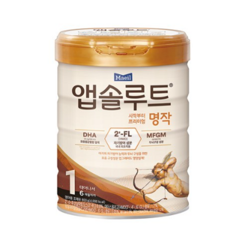 앱솔루트명작400g 앱솔루트 명작 2FL 분유 1단계, 800g, 11개 Best Top5