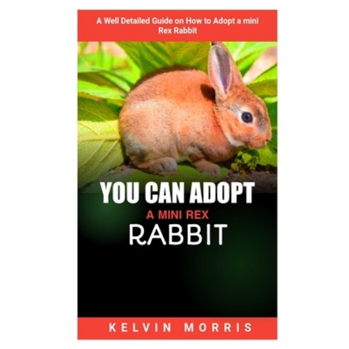 (영문도서) You Can Adopt a Mini Rex Rabbit: A Well Detailed Guide on How to Adopt a Mini Rex Guide Paperback, Independently Published, English, 9798872262503