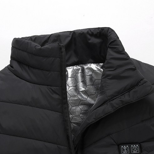 벨리백 앞뒤 이중온도제어 열선 내장형 발열조끼