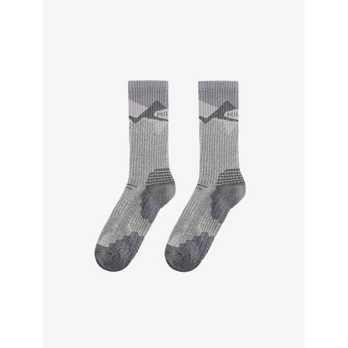 밀레 등산 양말 테크니컬 하이킹 삭스 장_MXRXO901, 블랙