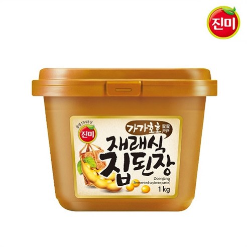진미 가가호호 재래식 집된장, 1kg, 4개