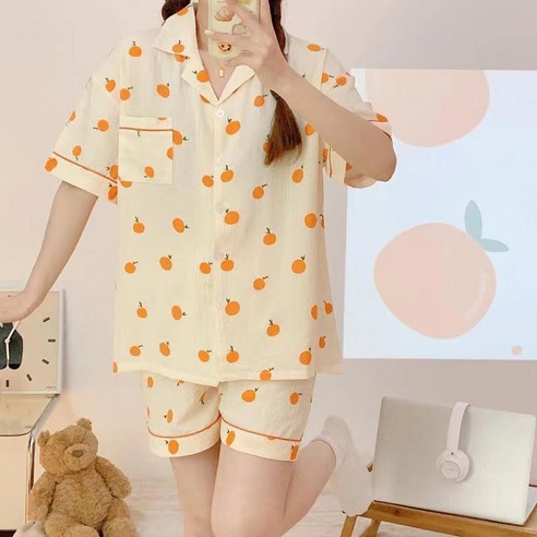 스노우핏팅 시어서커 잠옷으로 땀 없이 쾌적한 여름밤을!