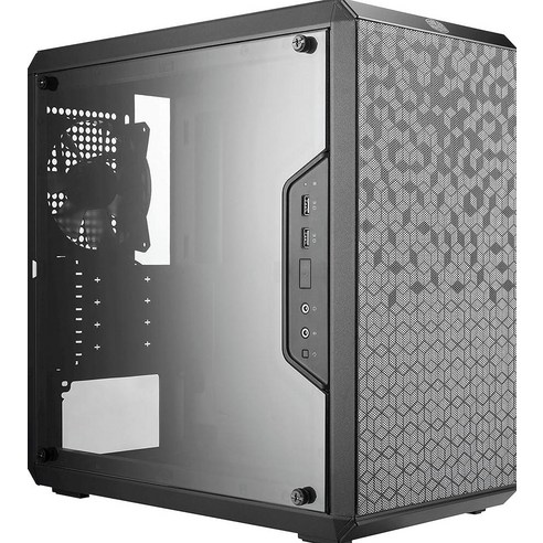 쿨러마스터 MCB-Q300L-KANN-S00 마스터박스 (MasterBox) Q300L 마이크로-ATX 타워 마그네틱 디자인 먼지 필터 투명 아크릴 사이드 패널 조절 가능 I, 없음, 없음, 1.Micro-ATX