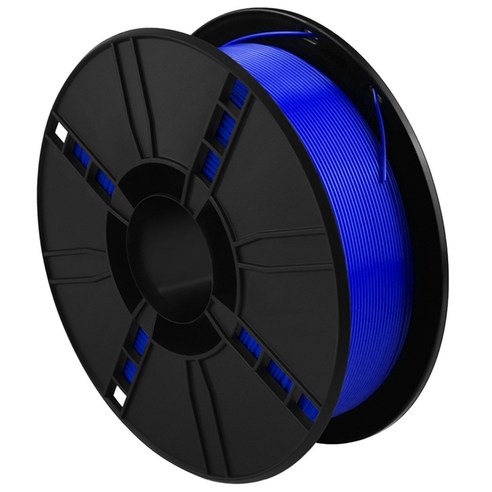 Retemporel 1.75MM 3D 프린터 소모품 PLA 직선 1Kg(2.2Lb) 팩 대부분의 프린터에 적합 파란색