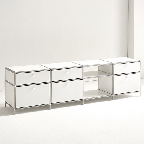 공간을 예술로 승화시키는 세레나 아델 모듈 거실장