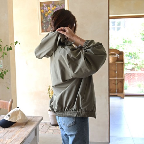 봄과 가을을 위한 세련된 바람막이