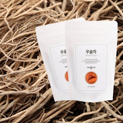 청년농원 저온가공 우슬차 삼각티백, 1g, 50개입, 2개