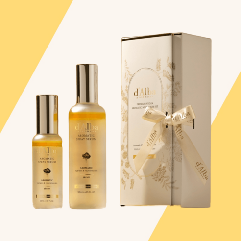 달바 미스트 세럼 180ml 세트 촉촉한 아로마틱, 프리미엄 미스트세럼 세트