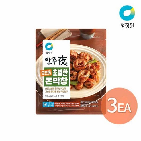 청정원 청정원 안주야 돈막창 260g x 3개, 1세트