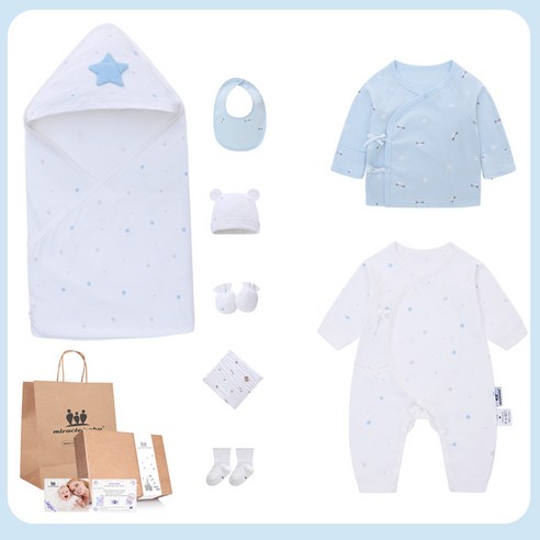Miracle baby 신생아용 출산선물 18중 세트