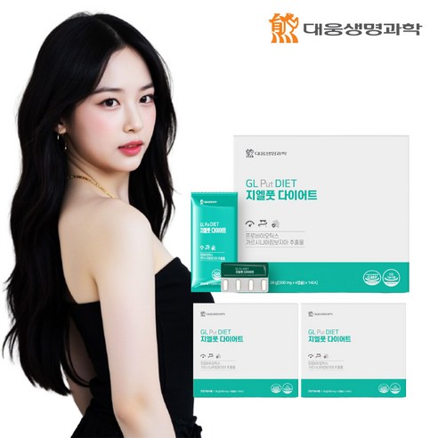 대웅생명과학 지엘풋 다이어트 GLP-1 유산균, 3개, 56정