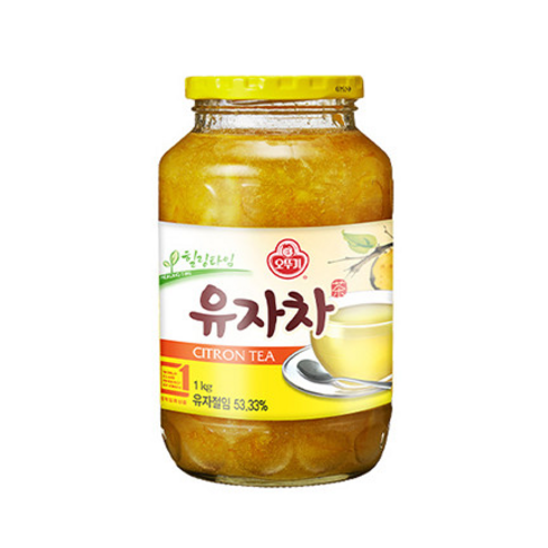 오뚜기 유자차 1kg, 1개입, 6개