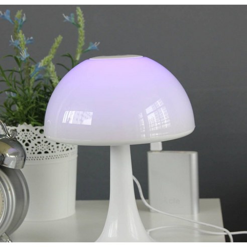 LED 독서등 침실 무드등 탁상용 테이블 스탠드 책상조명 256컬러 자동변환, 단품