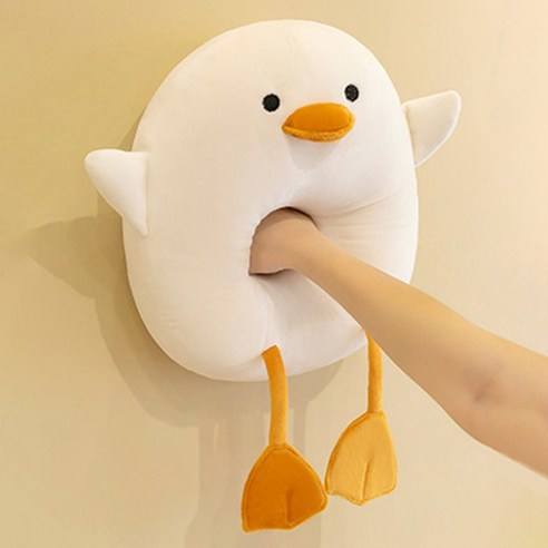 [품질보장] 루시아이 파닥파닥 오리 모찌 인형, 35cm