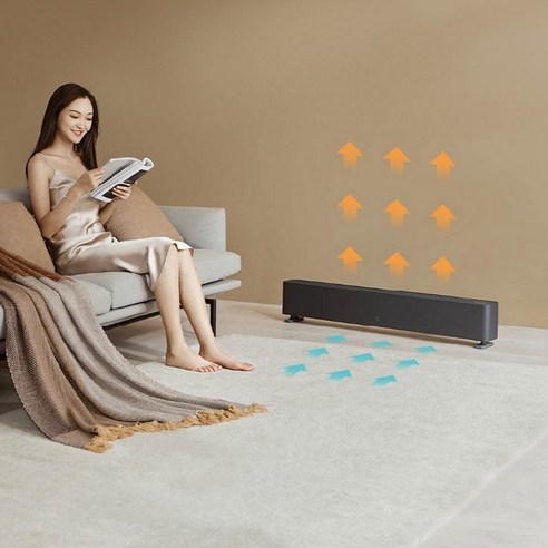 샤오미 미지아 베이스보드 전기히터1S는 효율적이고 경제적인 가정용 난로 온풍기