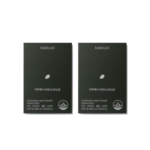 가꾸기 피부케어 비피더스유산균, 60g, 2개