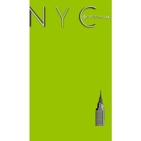 NYC Chrysler building chartruce grid style page notepad Michael Limited edition Hardcover, Blurb