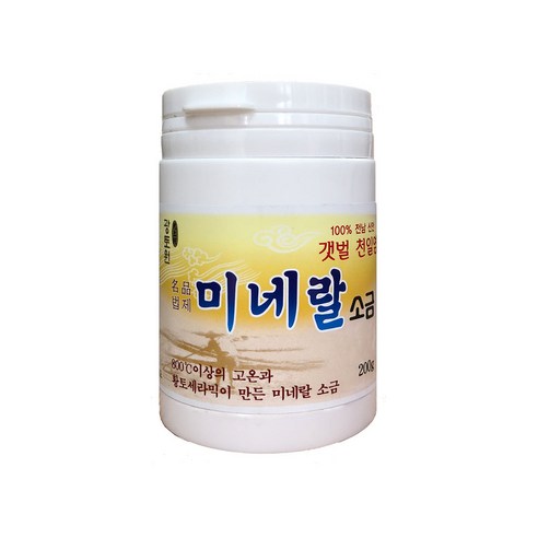 광토원 법제 미네랄 소금, 1개, 200g