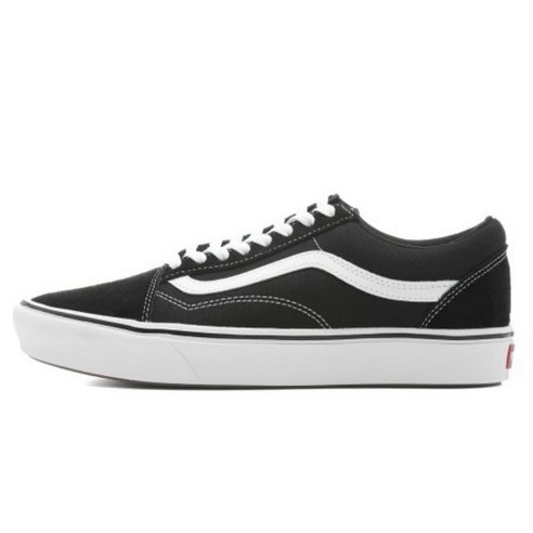 반스 VANS 컴피쿠시 올드스쿨 클래식 블랙:트루 화이트/VN0A3WMAVNE1 단화 운동화 스니커즈 캔버스화